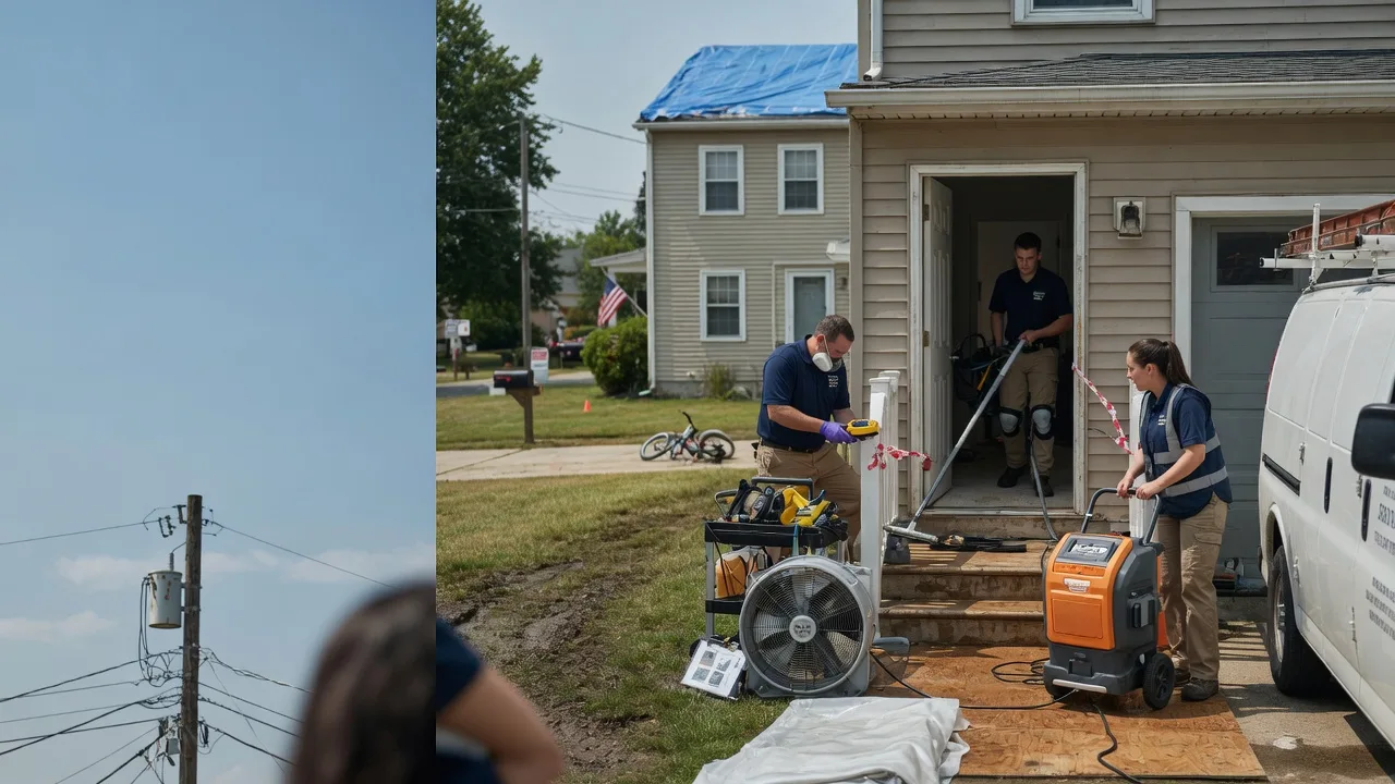 Water Damage Repair in Forest City, IL near me